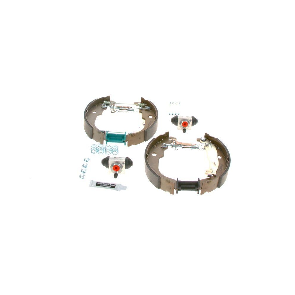 Bremsbackensatz BOSCH 0 204 114 193 KIT SUPERPRO f&uuml;r CITRO&Euml;N PEUGEOT RENAULT