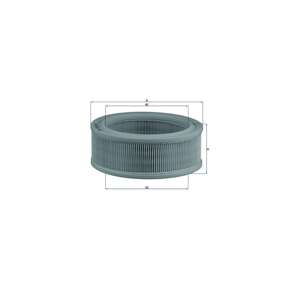 Luftfilter KNECHT LX 140 für CITROËN FORD GMC RENAULT VOLVO PERKINS JOHN DEERE