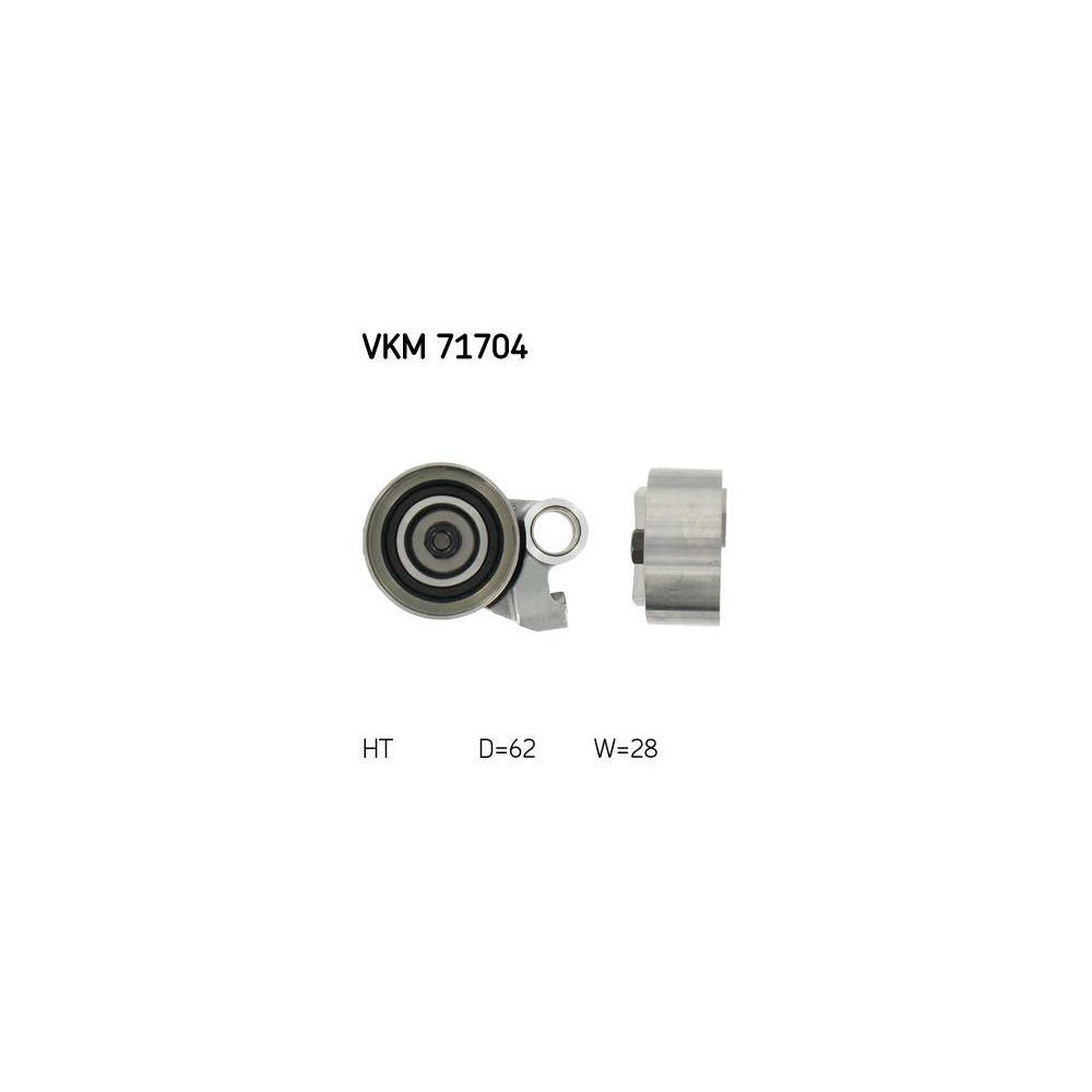 Spannrolle, Zahnriemen SKF VKM 71704 f&uuml;r TOYOTA, oben