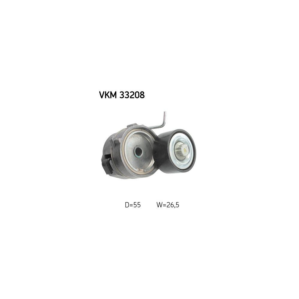 Riemenspanner, Keilrippenriemen SKF VKM 33208 f&uuml;r CITRO&Euml;N OPEL PEUGEOT TOYOTA