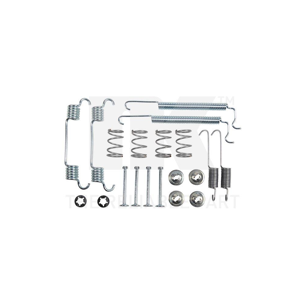 Zubeh&ouml;rsatz, Bremsbacken NK 7950849 f&uuml;r CHEVROLET DAEWOO, Hinterachse