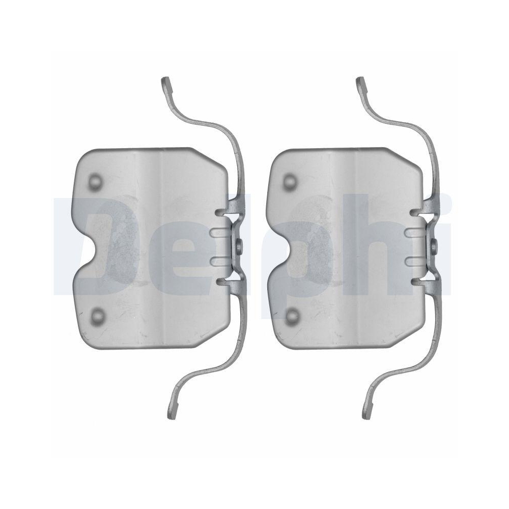 DELPHI LX0504 Zubeh&ouml;rsatz, Scheibenbremsbelag f&uuml;r BMW, Vorderachse