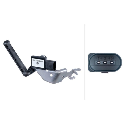 HELLA 6PM 012 699-751 Sensor, Leuchtweitenregulierung f&uuml;r PORSCHE