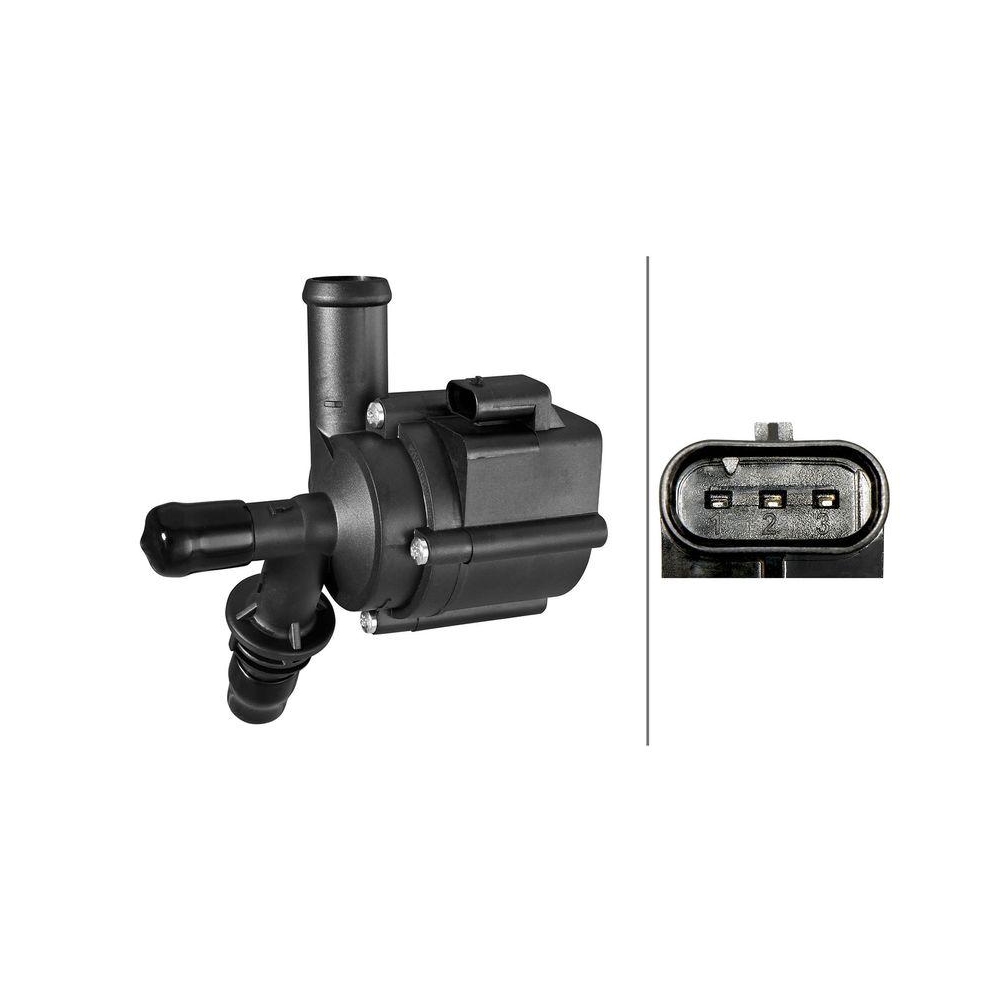 HELLA Zusatzwasserpumpe (K&uuml;hlwasserkreislauf) 8TW 358 304-771 f&uuml;r BMW