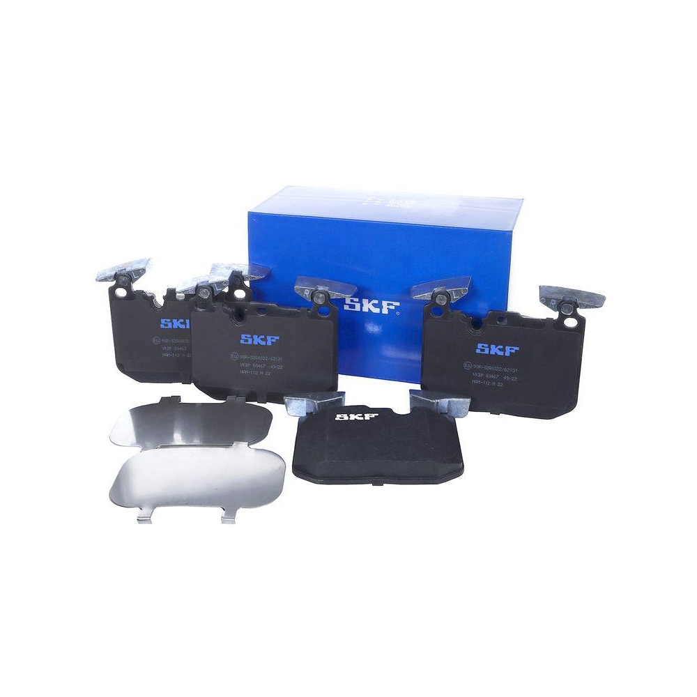 Bremsbelagsatz, Scheibenbremse SKF VKBP 80467 f&uuml;r BMW, Vorderachse