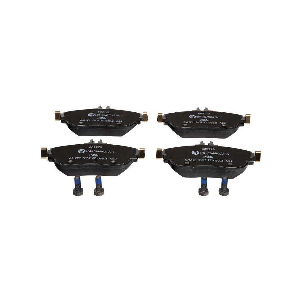 Bremsbelagsatz, Scheibenbremse ATE 13.0460-2779.2 f&uuml;r MERCEDES-BENZ INFINITI