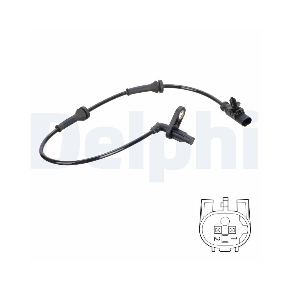 DELPHI SS20788 Sensor, Raddrehzahl f&uuml;r NISSAN, Hinterachse rechts