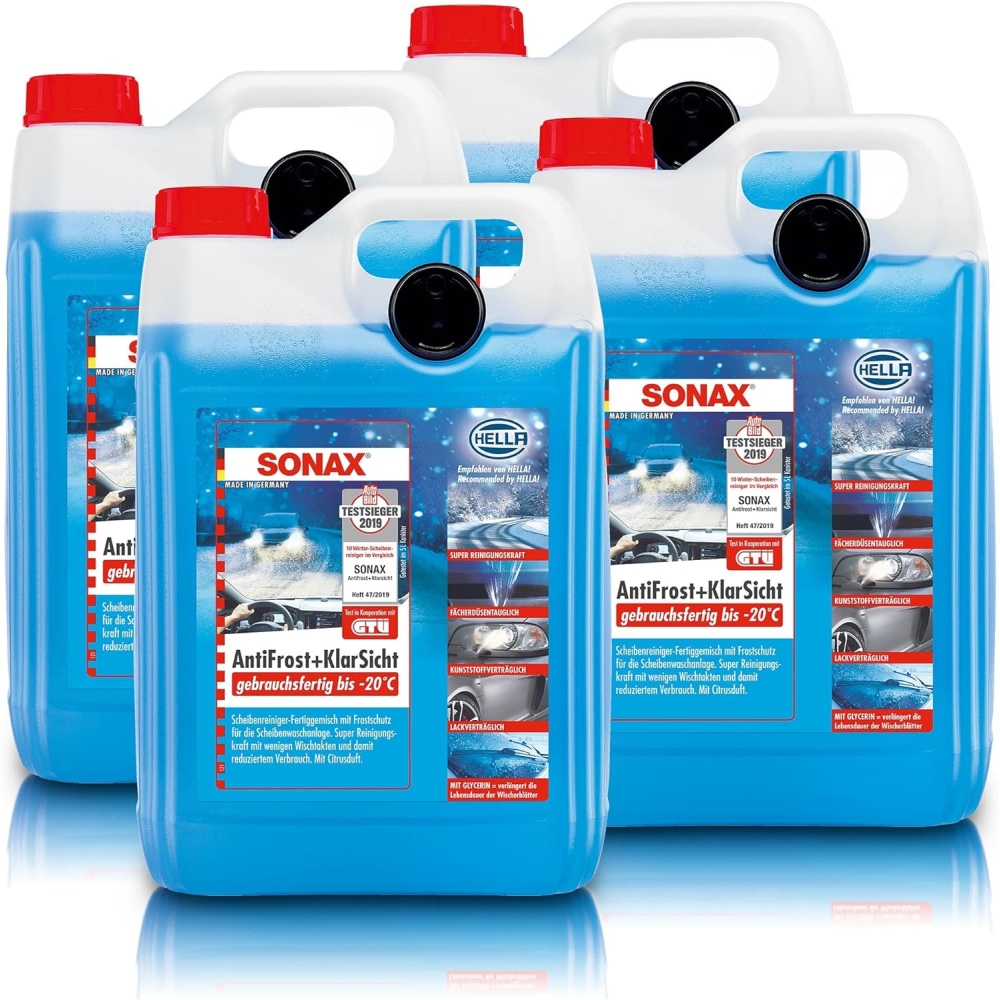 SONAX Frostschutz ANTIFROST & KLARSICHT gebrauchsfertig bis -20&deg;C - 20L 20 Liter