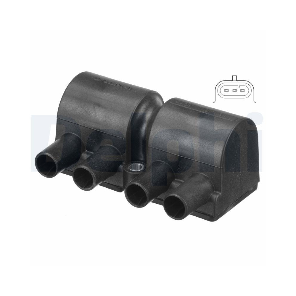 Z&uuml;ndspule DELPHI GN10230-11B1 f&uuml;r OPEL VAUXHALL CHEVROLET DAEWOO