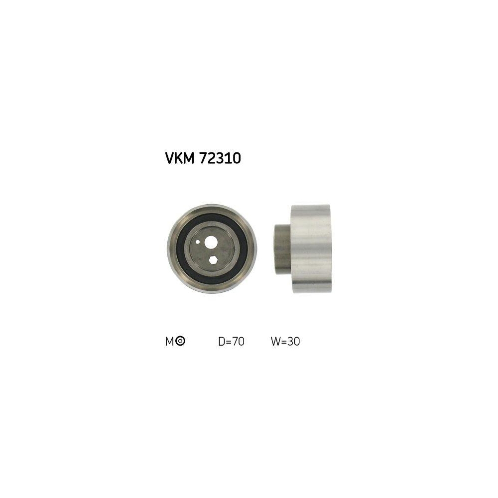 Spannrolle, Zahnriemen SKF VKM 72310 für NISSAN