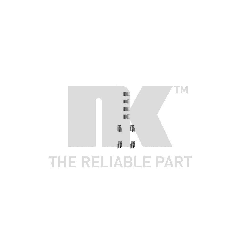 Zubeh&ouml;rsatz, Scheibenbremsbelag NK 7951060 f&uuml;r, Vorderachse