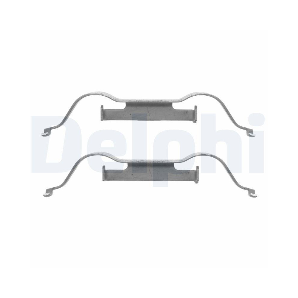 DELPHI LX0508 Zubeh&ouml;rsatz, Scheibenbremsbelag f&uuml;r, Vorderachse
