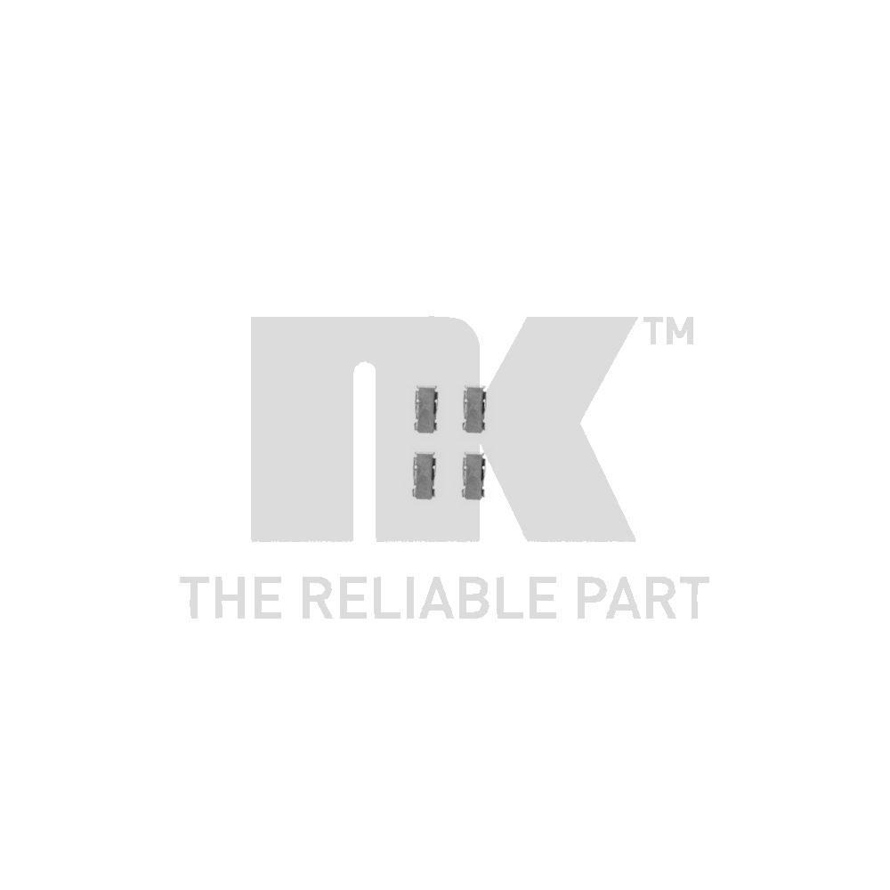 Zubeh&ouml;rsatz, Scheibenbremsbelag NK 7951094 f&uuml;r DAIHATSU, Vorderachse