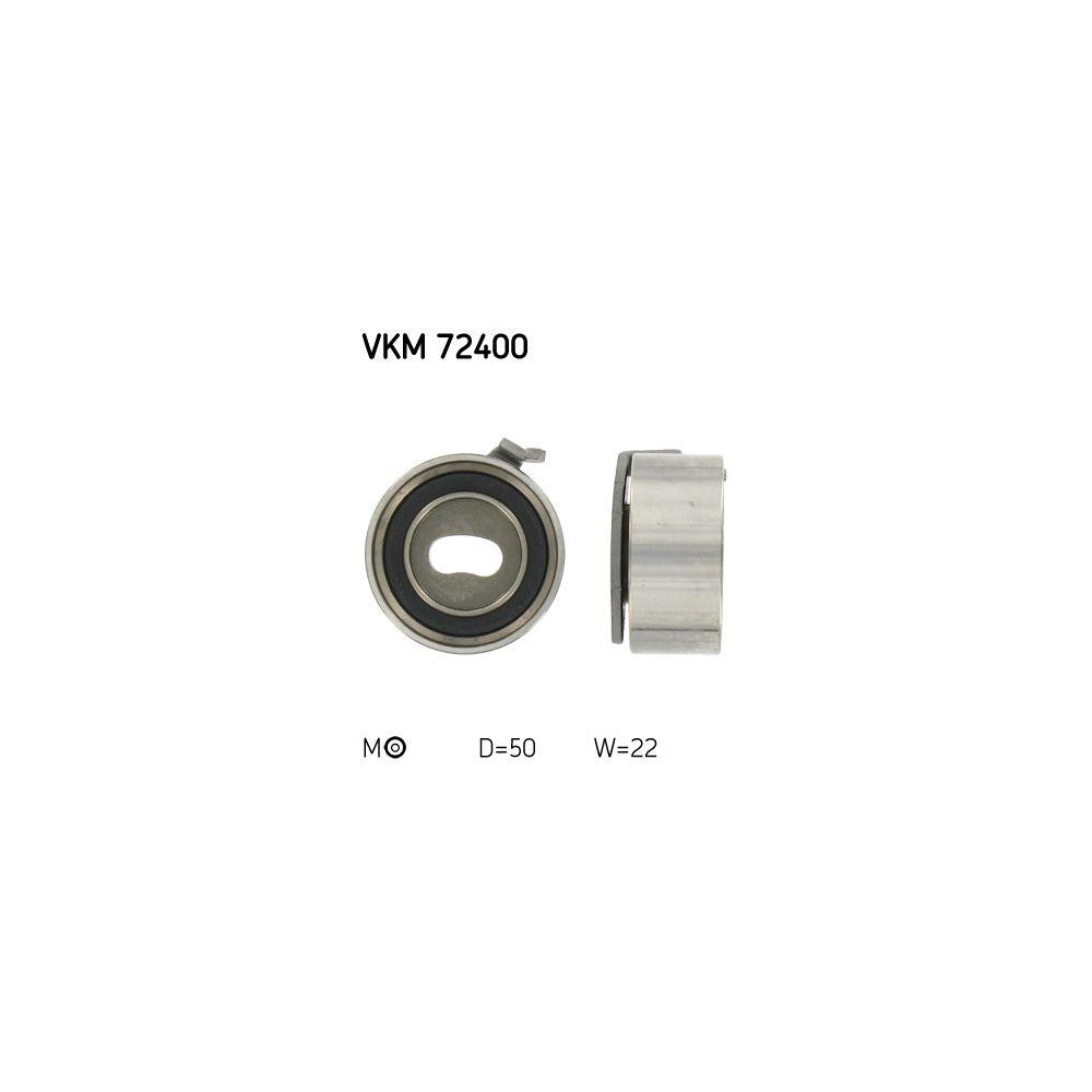 Spannrolle, Zahnriemen SKF VKM 72400 f&uuml;r NISSAN