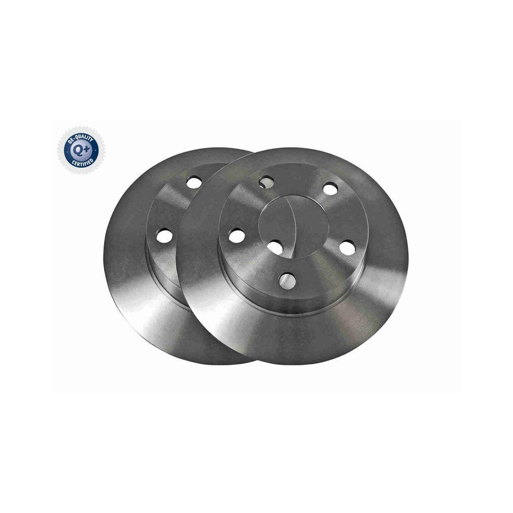 VAICO V10-40075 2 St&uuml;ck Bremsscheiben Q+, Erstausr&uuml;sterqualit&auml;t f&uuml;r AUDI SEAT SKODA VW