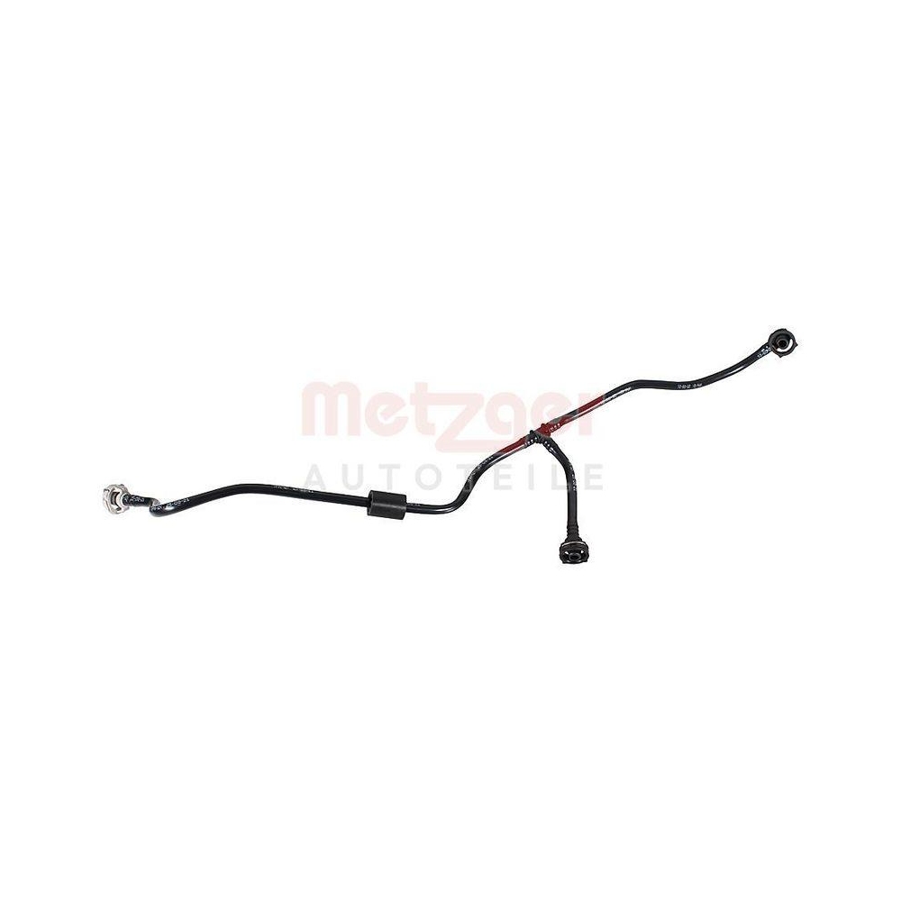 K&uuml;hlmittelrohrleitung METZGER 2422147 GREENPARTS f&uuml;r AUDI, links oben