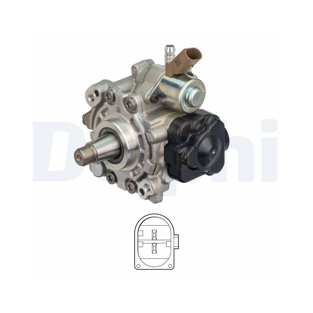 DELPHI 28472489-12B1 Hochdruckpumpe f&uuml;r MAN VW