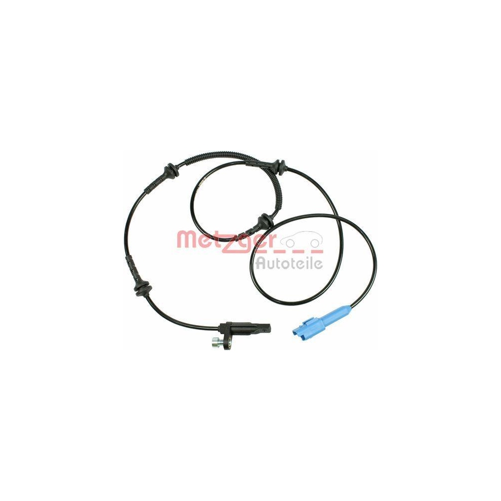 Sensor, Raddrehzahl METZGER 0900791 ORIGINAL ERSATZTEIL f&uuml;r CITRO&Euml;N/PEUGEOT