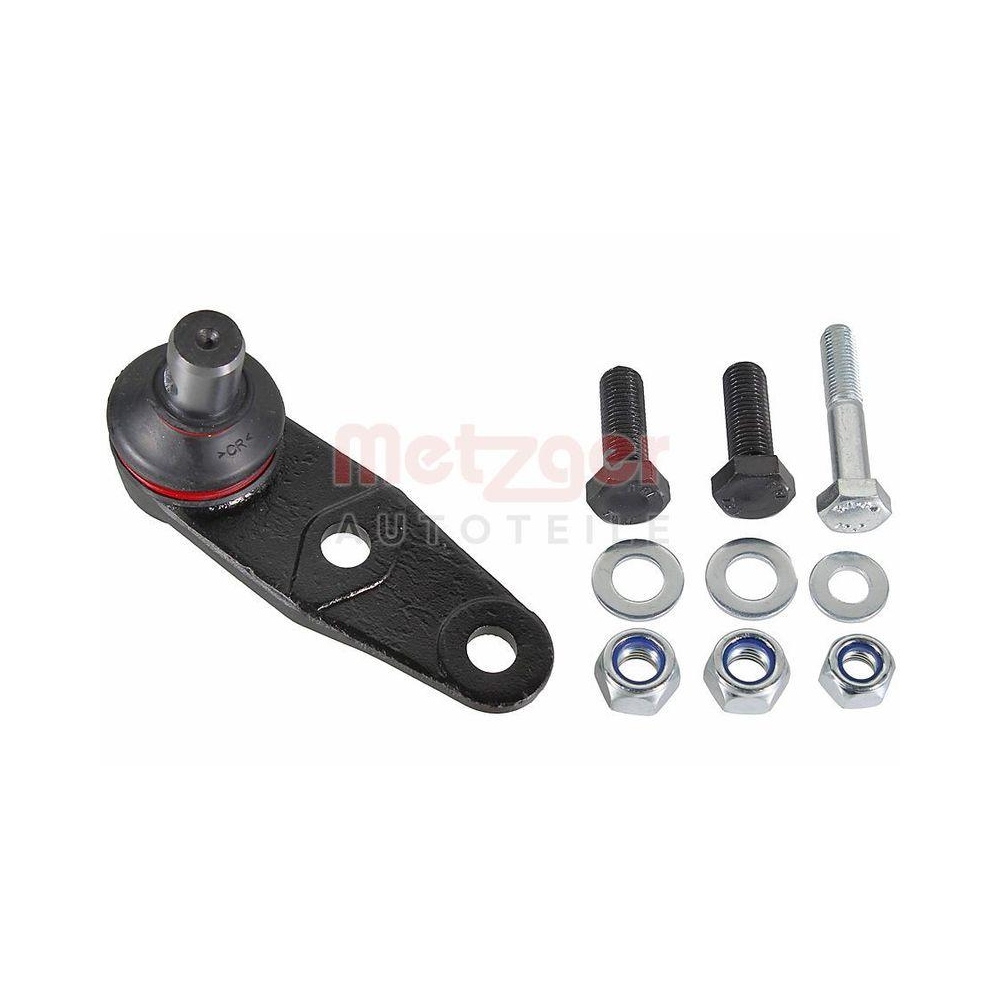 Trag-/F&uuml;hrungsgelenk METZGER 57026108 KIT + f&uuml;r RENAULT, Vorderachse links