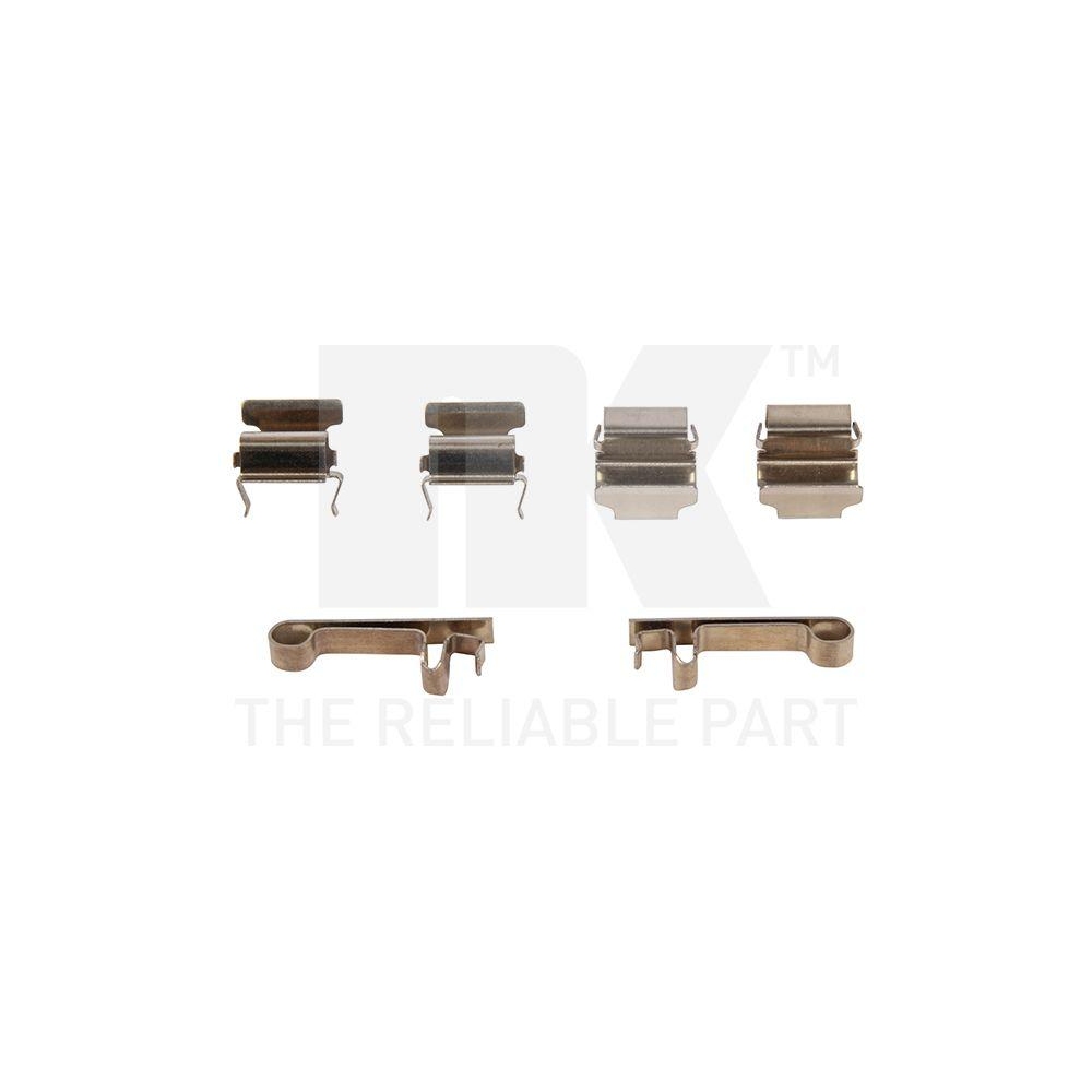 Zubehörsatz, Scheibenbremsbelag NK 7951604 für, Vorderachse