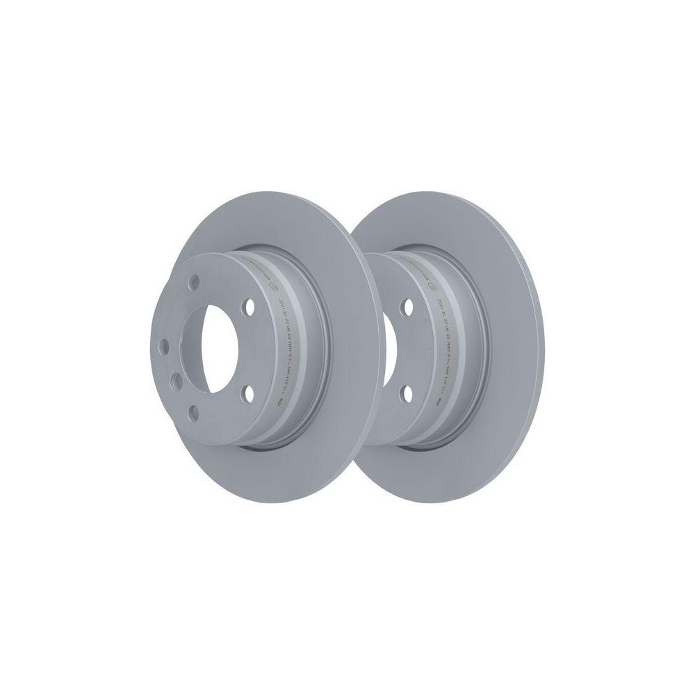 ATE Bremsenset hinten Bremsscheiben + Bremsbel&auml;ge BMW 1 116d