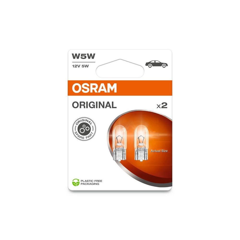 Glühlampe, Blinkleuchte ams-OSRAM 2825-2BL ORIGINAL für, hinten, vorne
