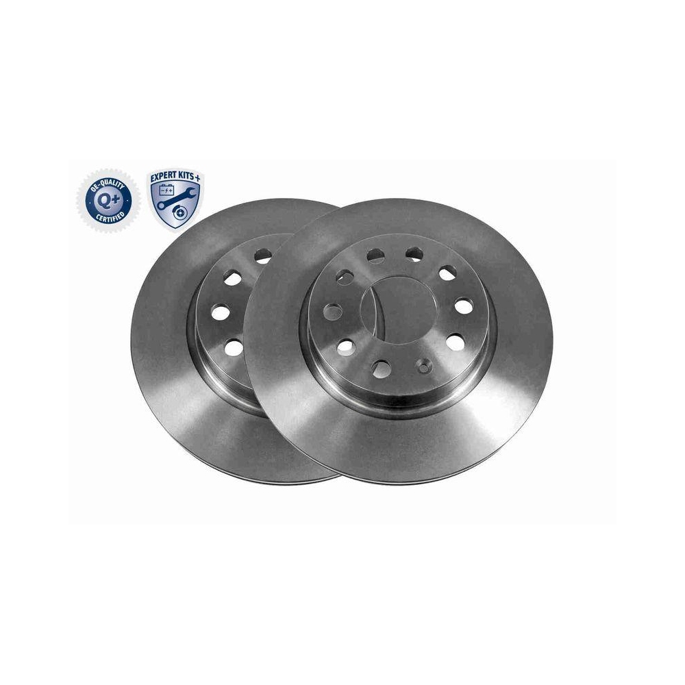 VAICO V10-80069 2 St&uuml;ck Bremsscheiben Green Mobility Parts f&uuml;r AUDI SEAT SKODA VW VAG