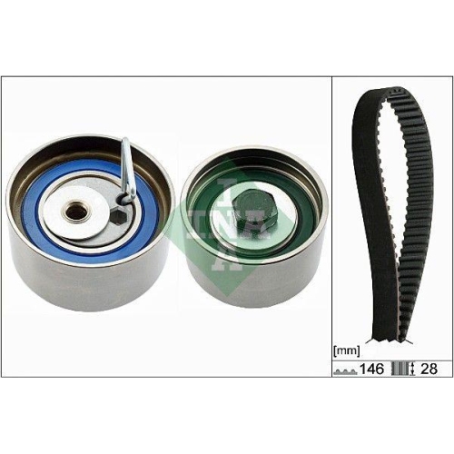 Zahnriemensatz INA 530 0587 10 f&uuml;r CHRYSLER