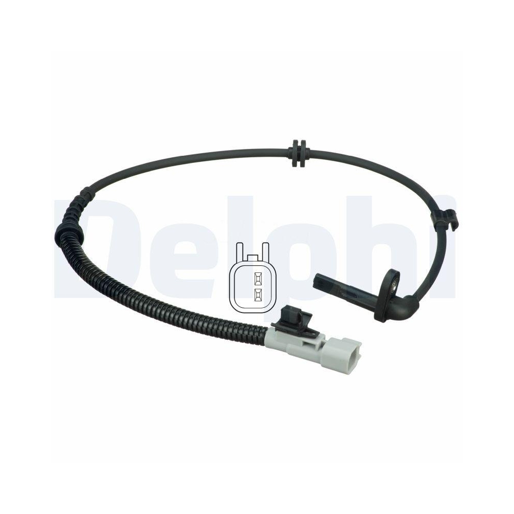 DELPHI SS20361 Sensor, Raddrehzahl f&uuml;r CHEVROLET GENERAL MOTORS, Hinterachse