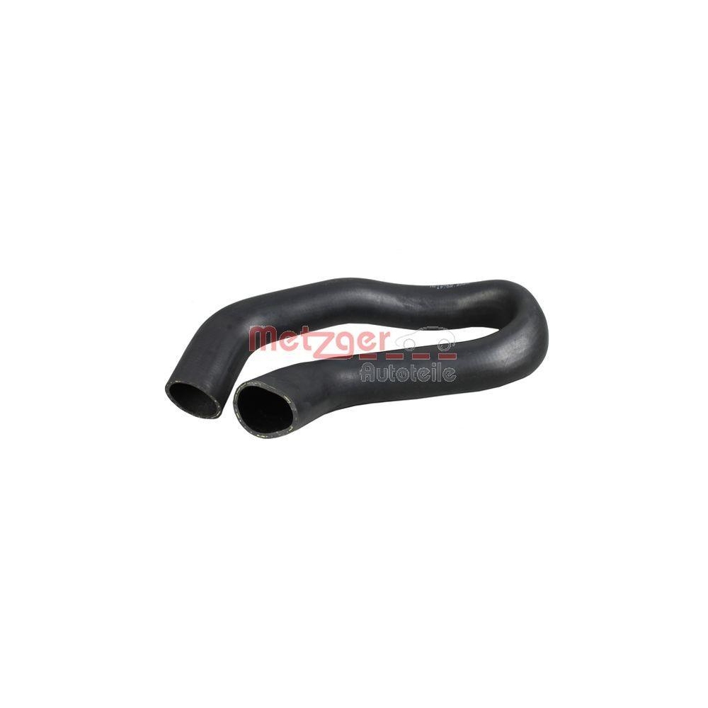 Ladeluftschlauch METZGER 2400533 f&uuml;r OPEL PEUGEOT VAUXHALL, Ladeluftk&uuml;hler, oben