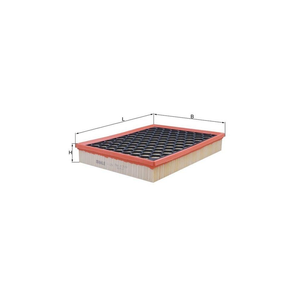 Luftfilter KNECHT LX 1294 f&uuml;r FIAT GMC OPEL VAUXHALL GENERAL MOTORS
