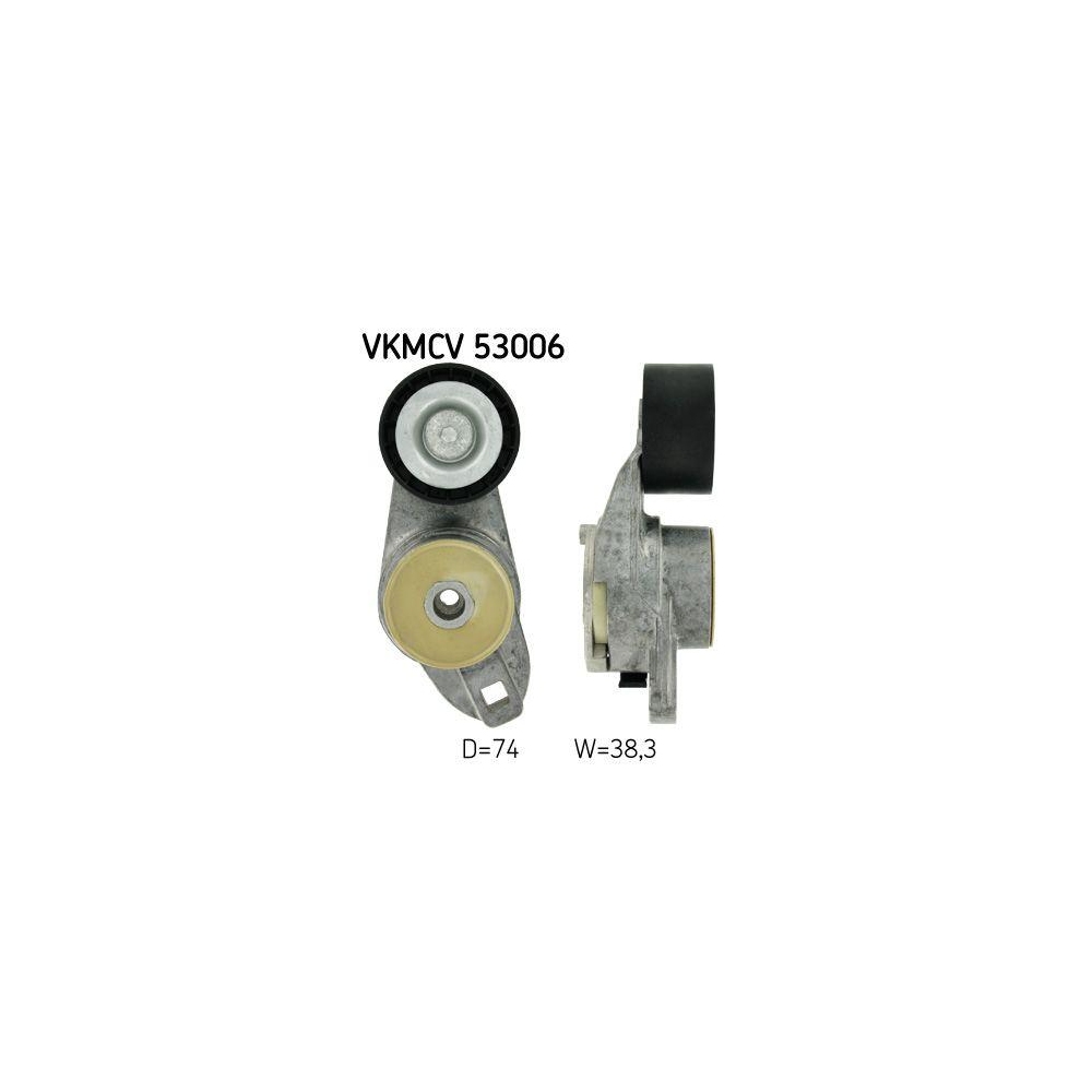 Riemenspanner, Keilrippenriemen SKF VKMCV 53006 für RENAULT VOLVO RENAULT TRUCKS