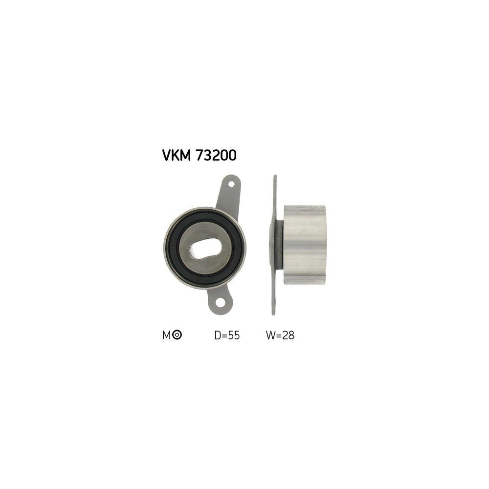 Spannrolle, Zahnriemen SKF VKM 73200 f&uuml;r HONDA