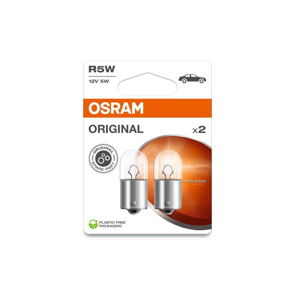 Glühlampe, Blinkleuchte ams-OSRAM 5007-2BL ORIGINAL für, hinten, vorne