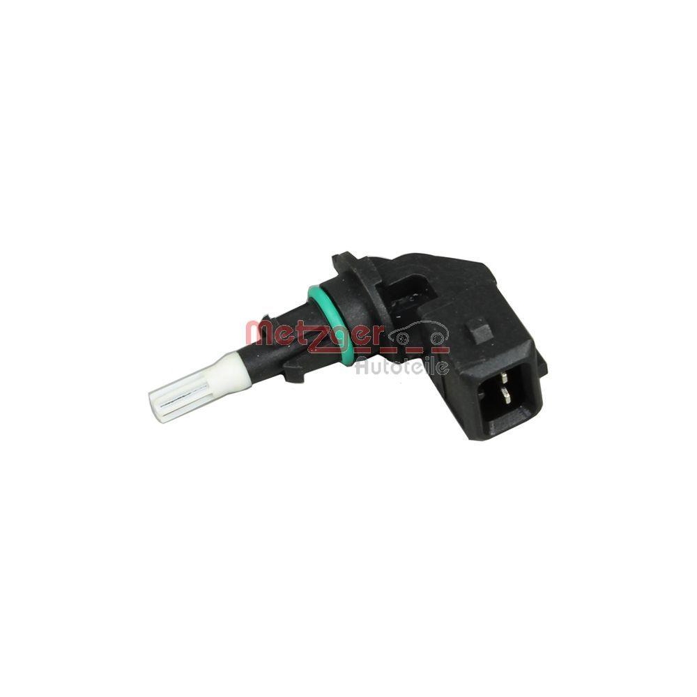 Sensor, Ansauglufttemperatur METZGER 0905443 f&uuml;r BMW, Ladeluftk&uuml;hler, oben