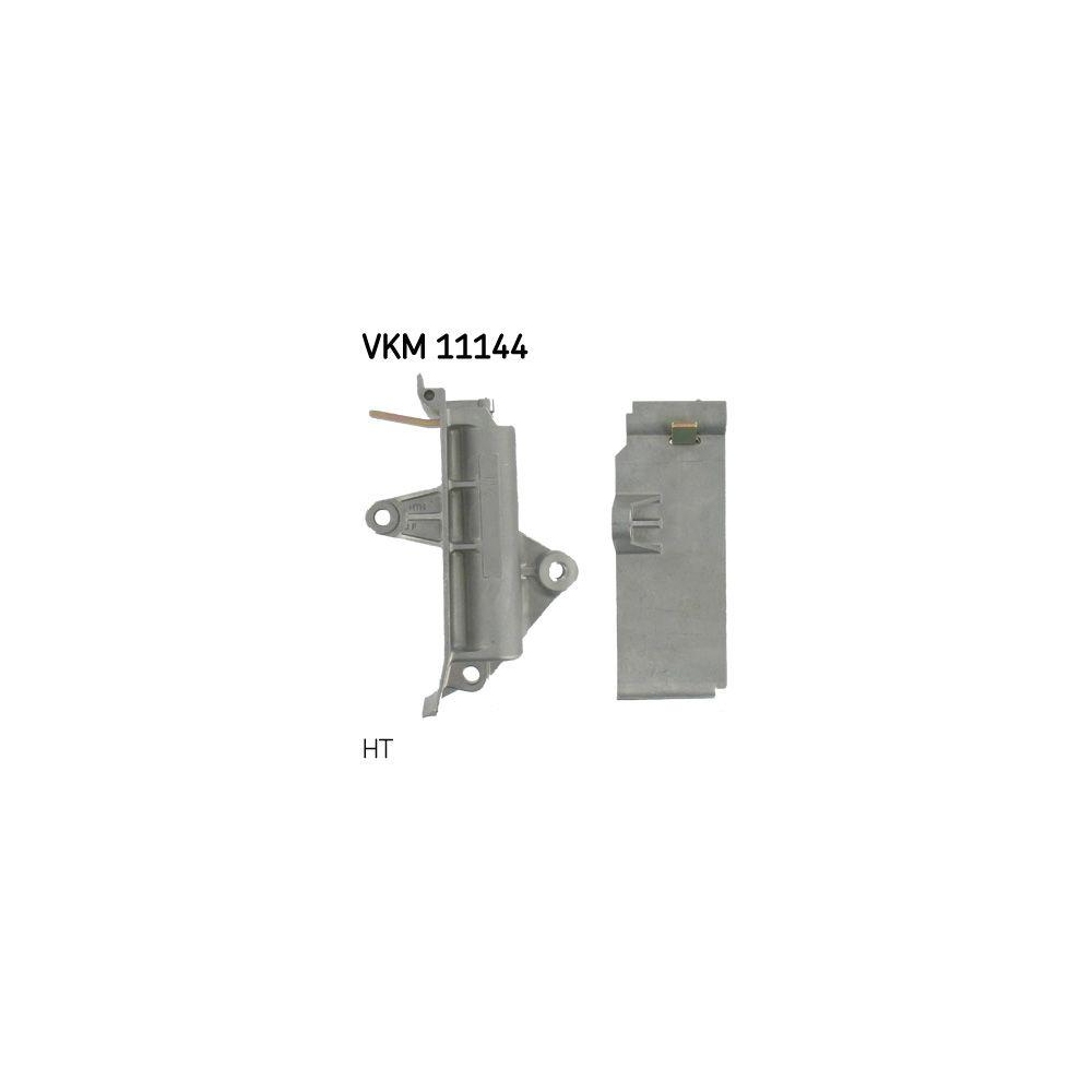 Spannrolle, Zahnriemen SKF VKM 11144 f&uuml;r AUDI FORD SEAT VW, links