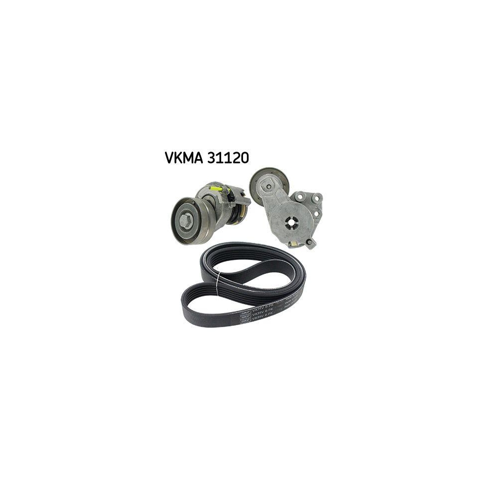 Keilrippenriemensatz SKF VKMA 31120 für AUDI BMW CITROËN PEUGEOT SEAT SKODA VW