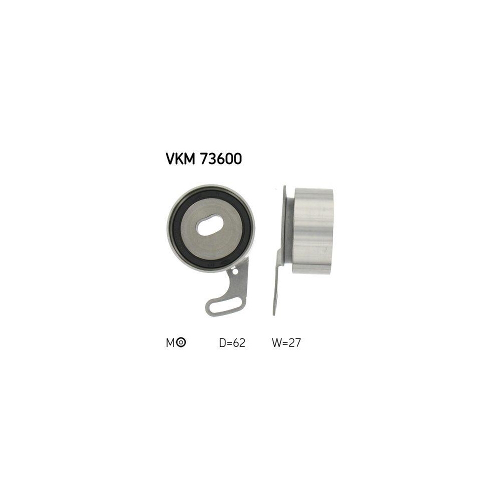 Spannrolle, Zahnriemen SKF VKM 73600 für HONDA MG ROVER HONDA (DONGFENG)
