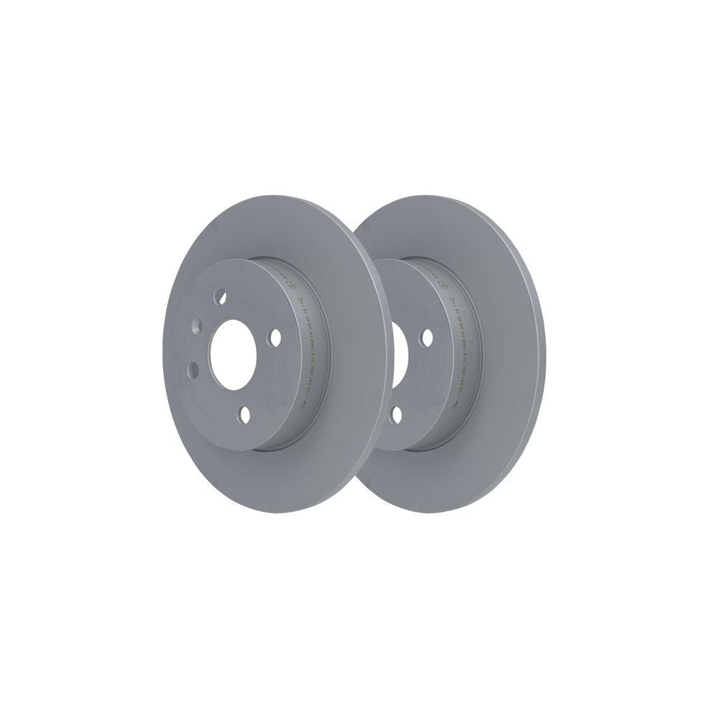 Bremsscheibe ATE 24.0110-0291.1 f&uuml;r OPEL VAUXHALL, Hinterachse