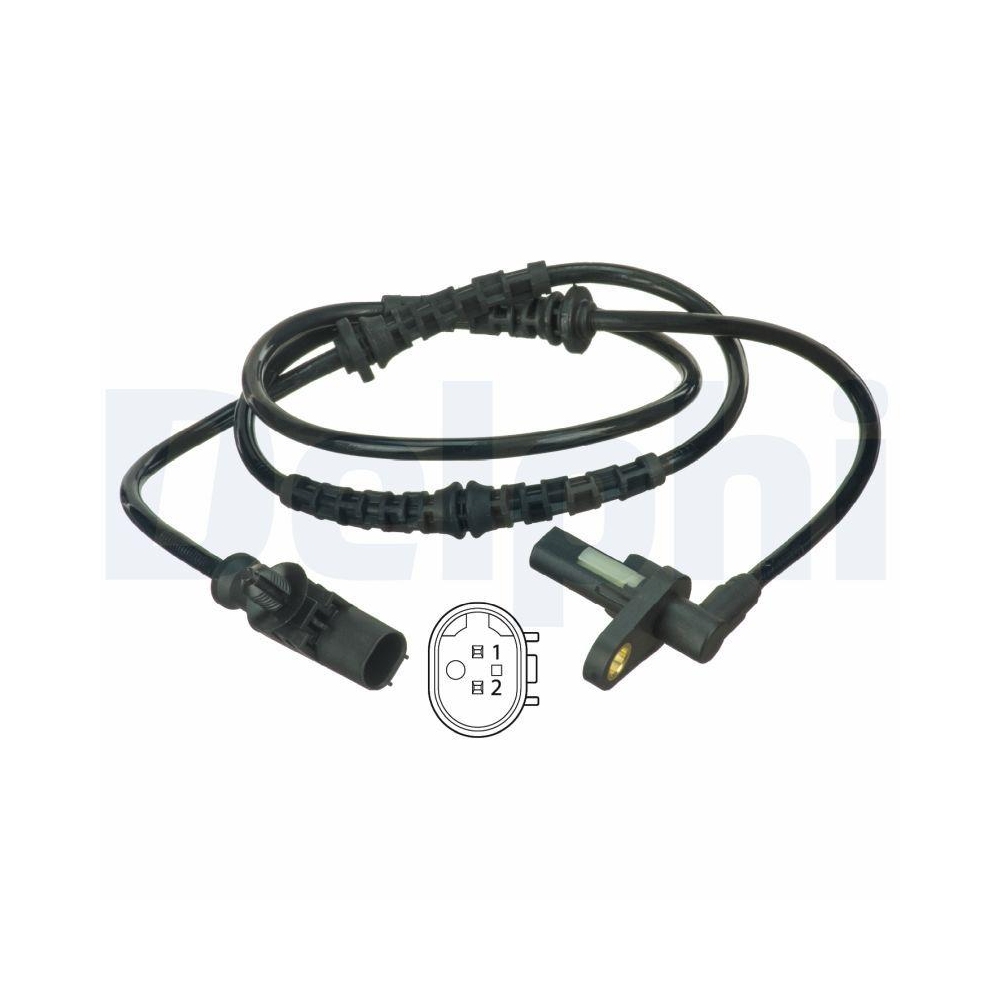 DELPHI SS20367 Sensor, Raddrehzahl f&uuml;r LAND ROVER, Vorderachse