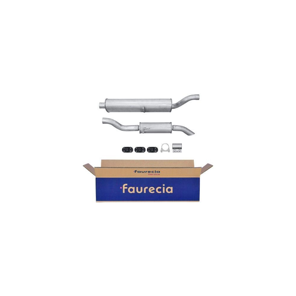 HELLA Endschalldämpfer 8LD 366 035-021 Easy2Fit –