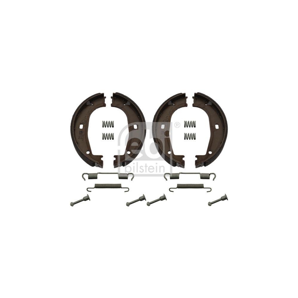 FEBI BILSTEIN Bremsbackensatz, Feststellbremse 31045 f&uuml;r BMW, Hinterachse