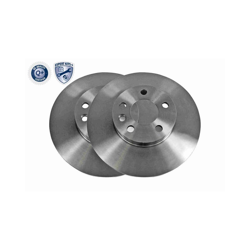 VAICO V10-80075 2 St&uuml;ck Bremsscheiben Q+, Erstausr&uuml;sterqualit&auml;t f&uuml;r AUDI FORD SEAT SKODA