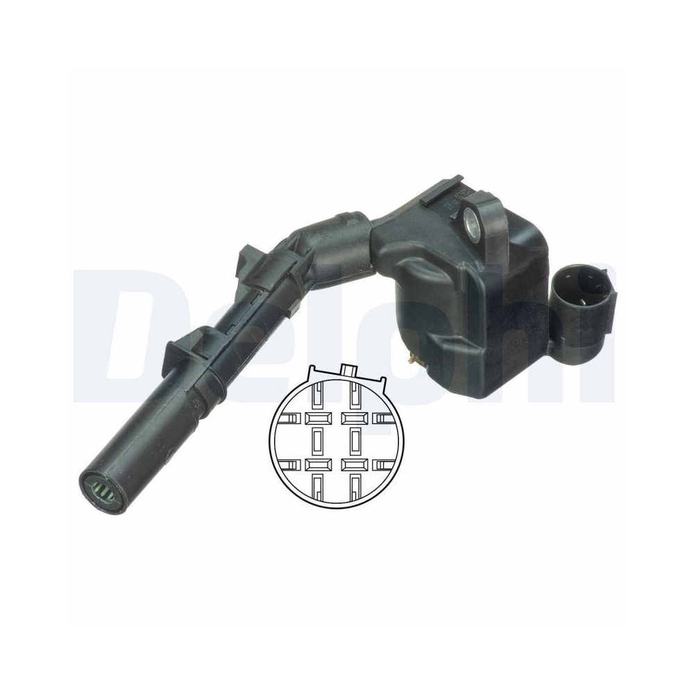 DELPHI GN10691-12B1 Zündspule für MERCEDES-BENZ, beidseitig