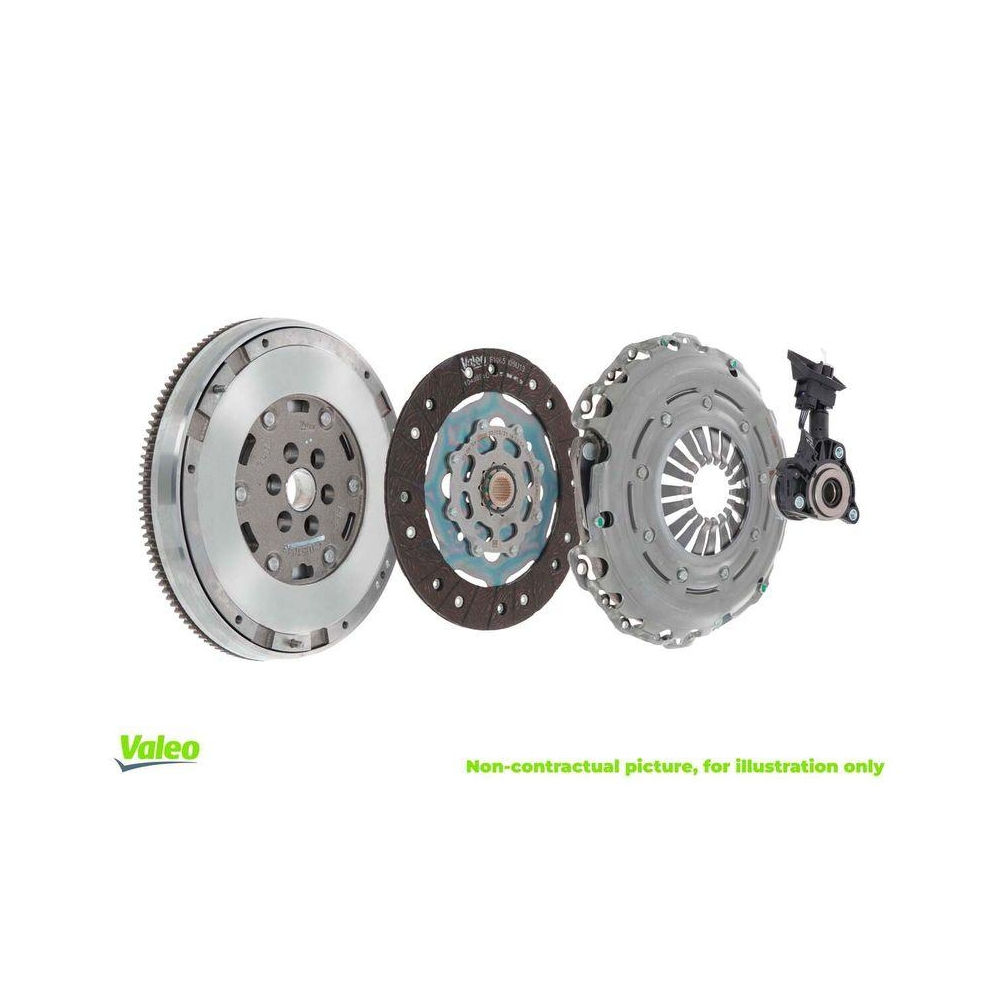 Kupplungssatz VALEO 837606 FULLPACK DMF (CSC) für FORD