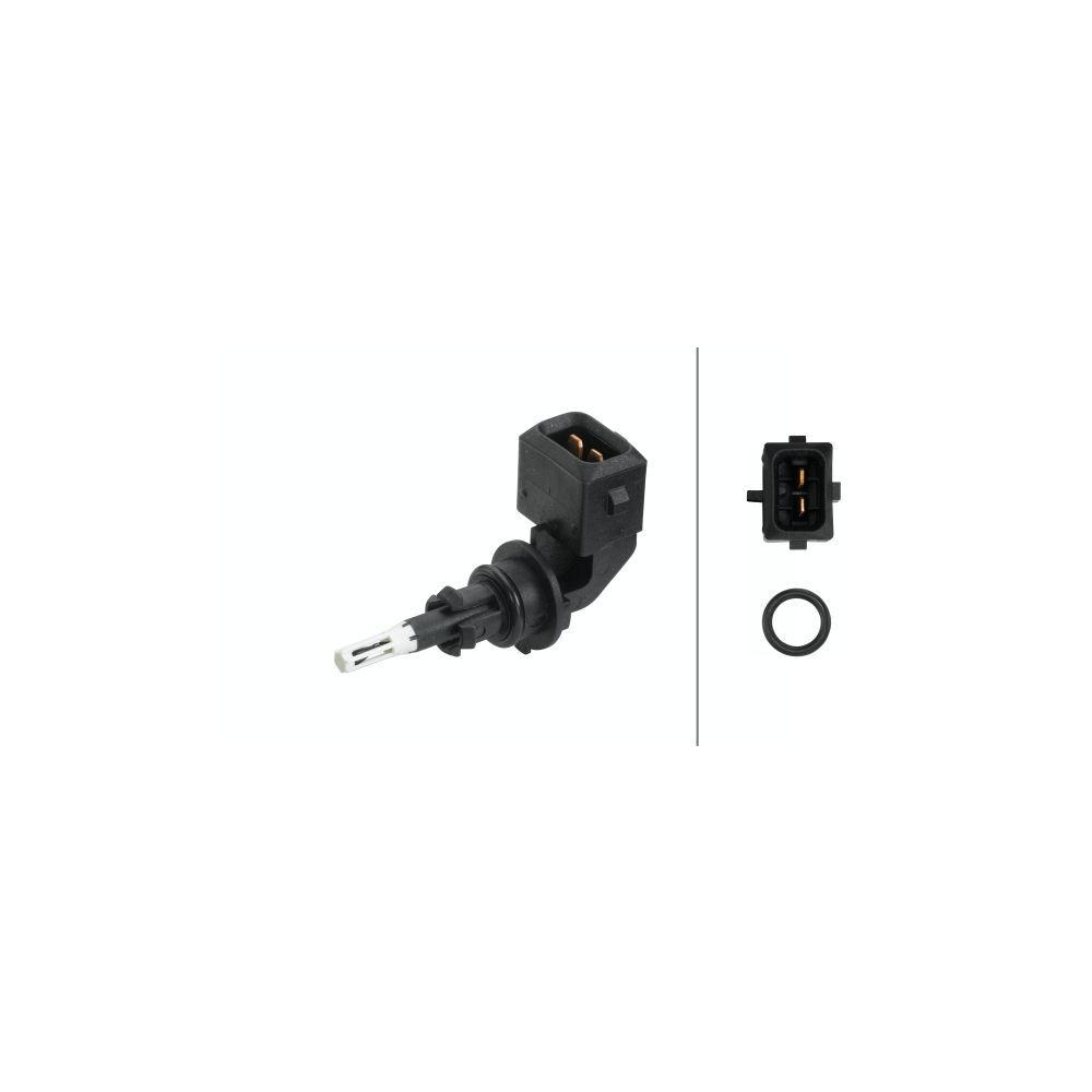 HELLA Sensor, Ansauglufttemperatur 6PT 009 109-351 für BMW MWM