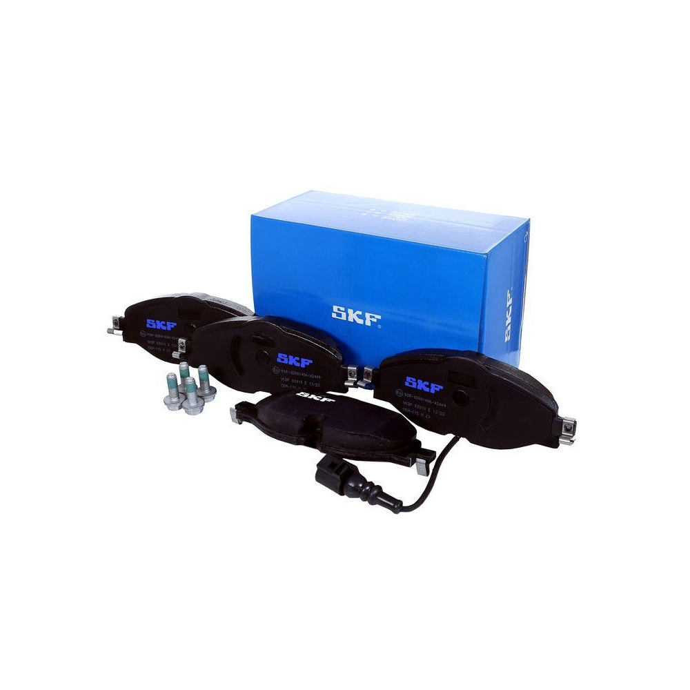 Bremsbelagsatz, Scheibenbremse SKF VKBP 80018 E für AUDI SEAT SKODA VW CUPRA