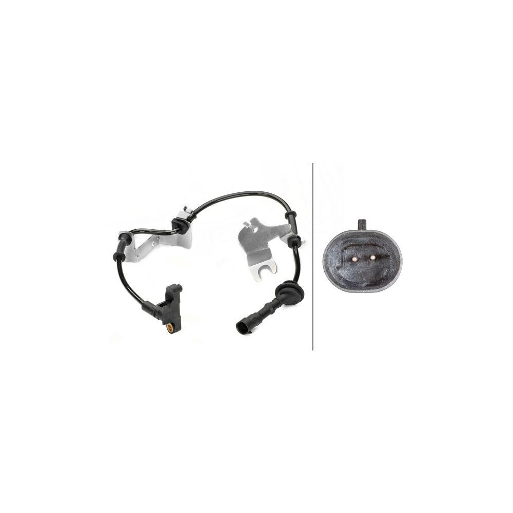 HELLA Sensor, Raddrehzahl 6PU 230 040-281 f&uuml;r CHRYSLER, Vorderachse