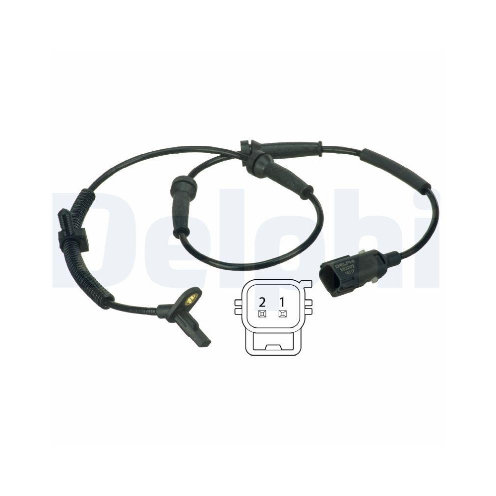 DELPHI SS20372 Sensor, Raddrehzahl f&uuml;r LAND ROVER, Vorderachse