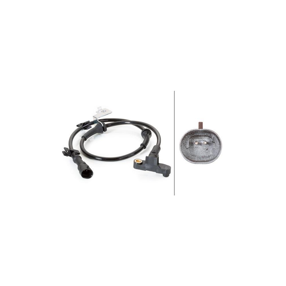 HELLA Sensor, Raddrehzahl 6PU 230 040-291 für CHRYSLER DODGE, Vorderachse